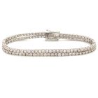 14K White Gold Diamond Multi Row Tennis Bracelet and 8.52ctw