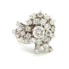 18K White Gold 2/1ctw Diamond Ring