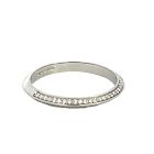 Platinum 1/4ctw Diamond Band