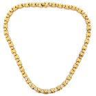 Tiffany & Co. 18K Yellow Gold 1 3/8ctw Diamond Signature X Necklace
