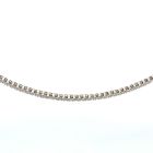 14K White Gold Necklace with 1.36ctw Diamonds