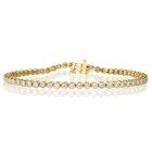 14K Yellow Gold Bracelet with 3.00ctw Diamonds