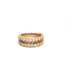18K Rose Gold Ring with 1.23ctw Diamonds