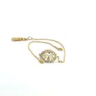 14K Yellow Gold 0.92ctw Diamond Bracelet with GIA 1395741633 Oval 0.79 KVS1 VGGD Strong (digital cert) and 0.13ctw melee