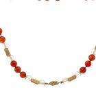 14K Gold and Bead Necklace