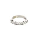 14K White Gold Ring with 0.75ctw Diamonds