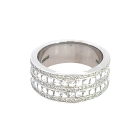18K White Gold 1 1/2ctw Diamond Band