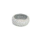 Tiffany & Co. Soleste Platinum 3 1/4ctw Diamond Pave Eternity Band