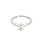 Tiffany & Co. Platinum .39ct Diamond Solitaire Engagement Ring