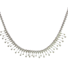 18K White Gold 3/1ctw Diamond Necklace