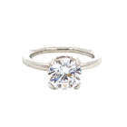 Noam Carver 14K White Gold 0.10ctw Semi-Mount