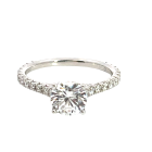 Platinum Semi-Mount - 0.42ctw