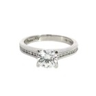Michael M 18K White Gold 0.27ctw Diamond Semi-Mount