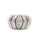 18K White Gold 1/3CTW Diamond Ring