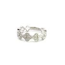 18K White Gold Ring with 0.64ctw Diamonds