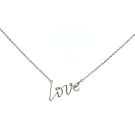 Tiffany & Co. Silver LOVE Necklace