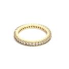 14K Yellow Gold Band with 0.56ctw Diamonds