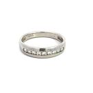 Platinum Band with 0.50ctw Diamonds
