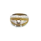 18K White & Yellow Gold Semi-Mount with 1.32ctw Diamonds