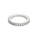 14K White Gold Ring with 0.55ctw Diamonds
