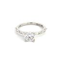 14K White Gold Semi-Mount with 0.63ctw Diamonds