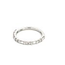 14K White Gold Band with 0.56ctw Diamonds