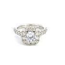 14K White Gold Semi-Mount with 1.35ctw Diamonds