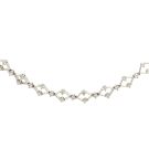 18K White Gold 1 1/2ctw Diamond Fashion Necklace