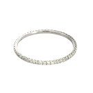18K White Gold 1/4ctw Diamond Eternity Band Hidalgo