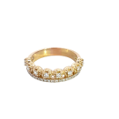 14K Yellow Gold 1/2ctw Split Shank Diamond Band