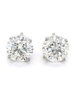 14K White Gold 1/2ctw SI Diamond Studs