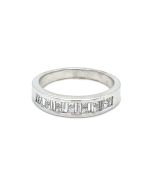 18K White Gold 1.25ctw Diamond Band