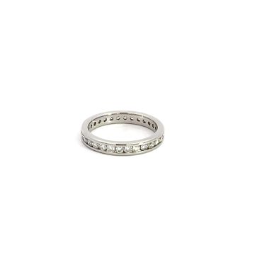 Platinum Eternity Band 0.75ctw